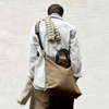 M/S Shopper - Khaki/Black