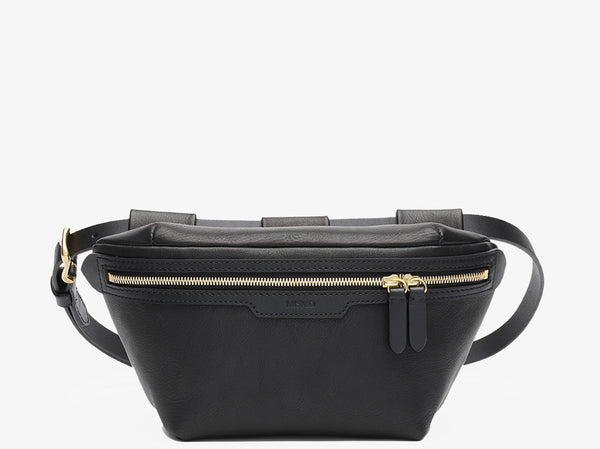 Belt Bag Leather Black Mismo Copenhagen